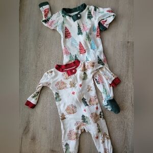 Burts Bees Holiday Baby Onesie